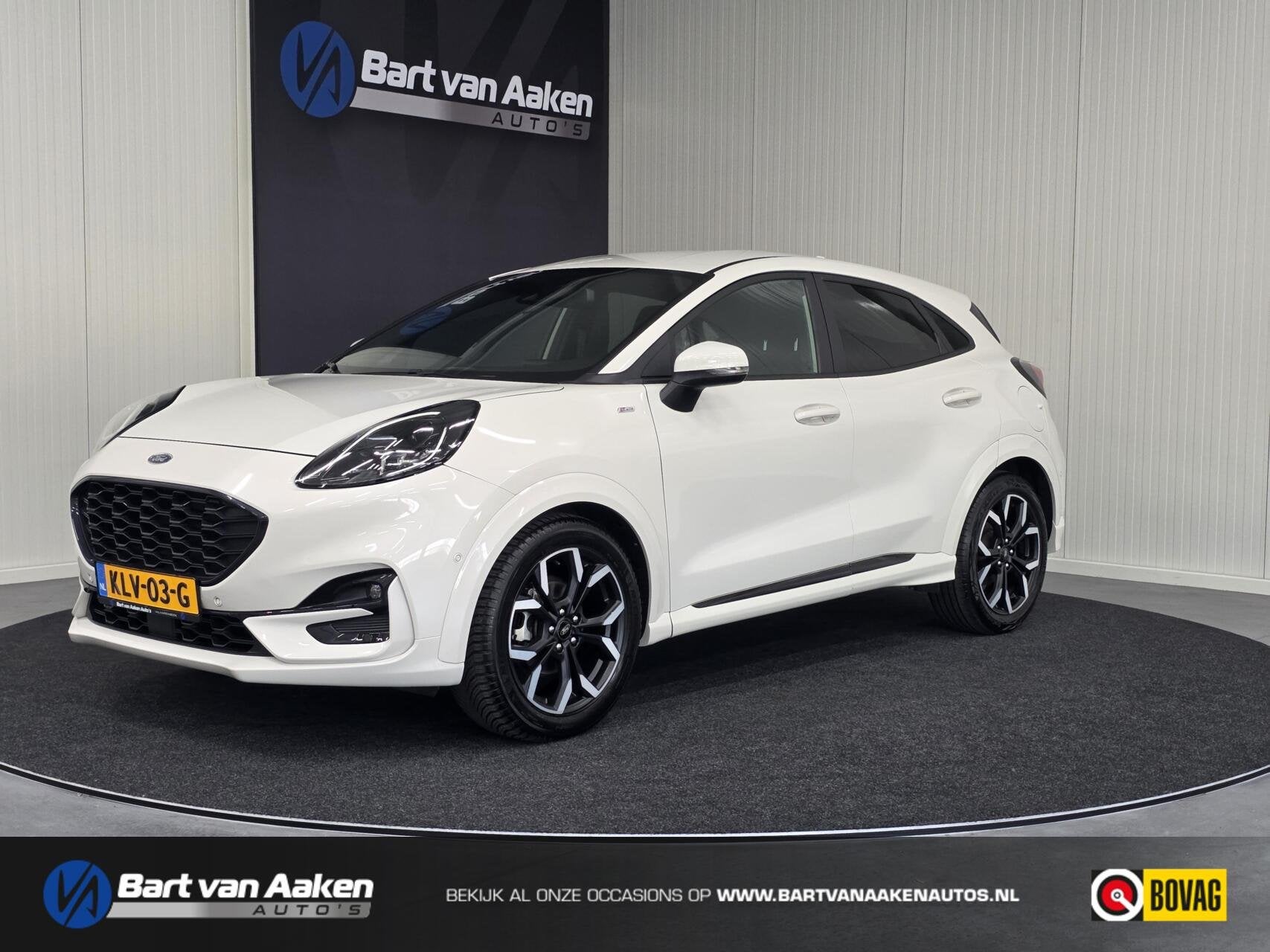 Ford Puma 1.0 155PK Hybrid ST-Line X ACC Camera WinterPack, Voorwielaandrijving, Met garantie (alle), Leder en Stof, Bedrijf