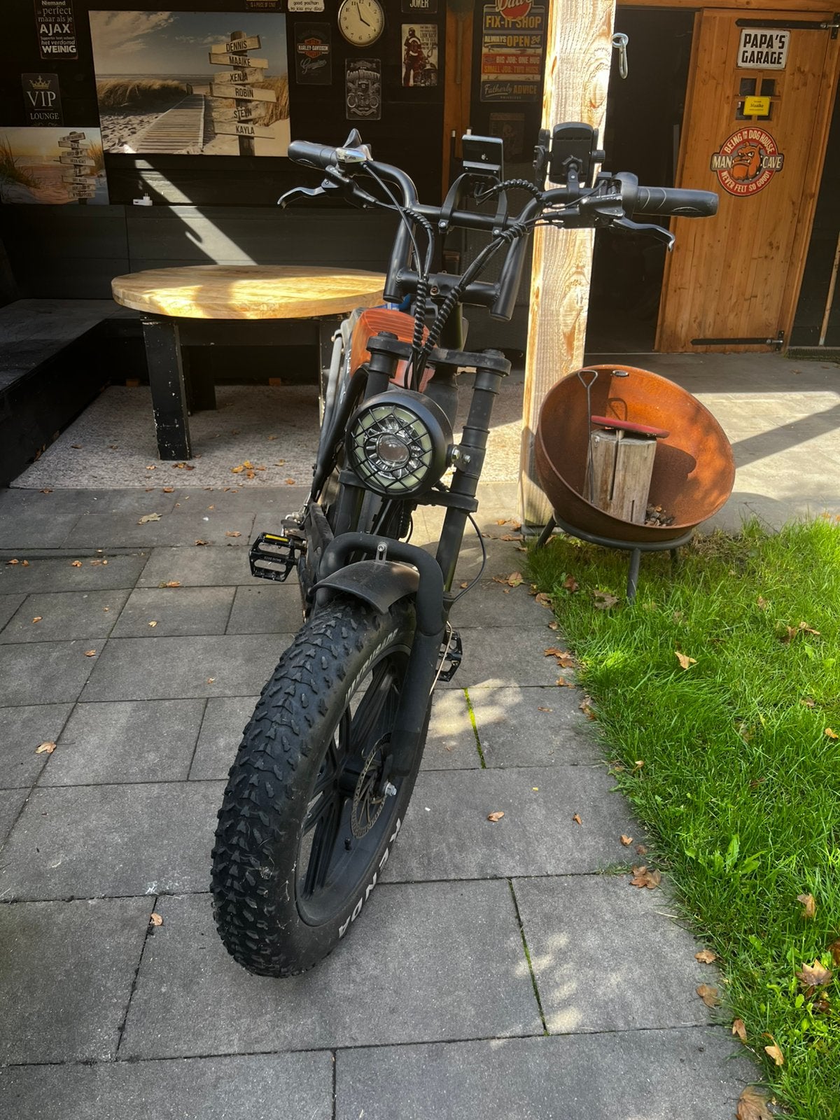 La Souris V8 3.0 Fatbike – zonder accu – schade, zie foto’s, 59 cm of meer, Ophalen, Gebruikt, Overige merken