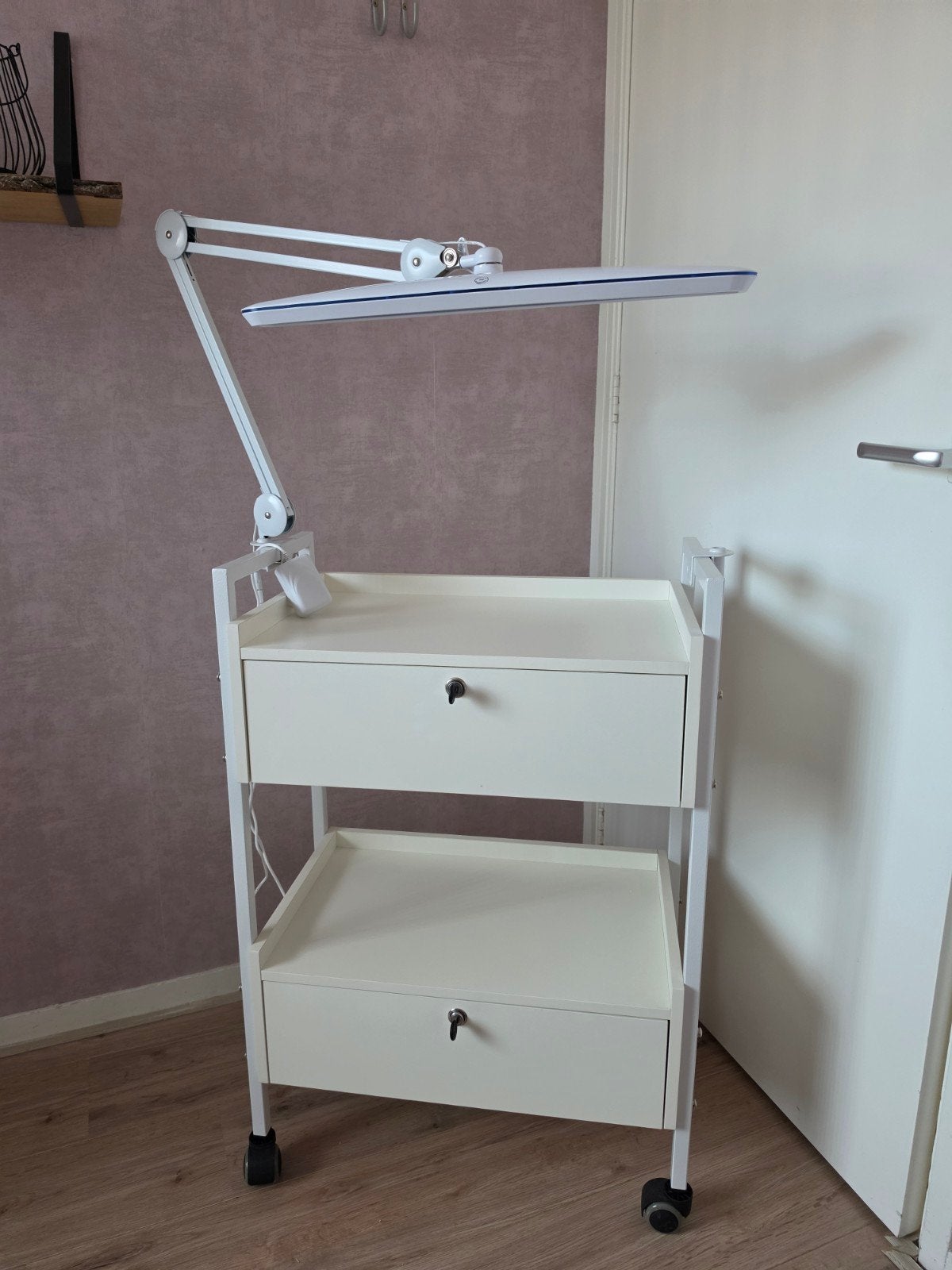 Nieuw pedicure karretje., Ophalen, Nieuw, Zwart