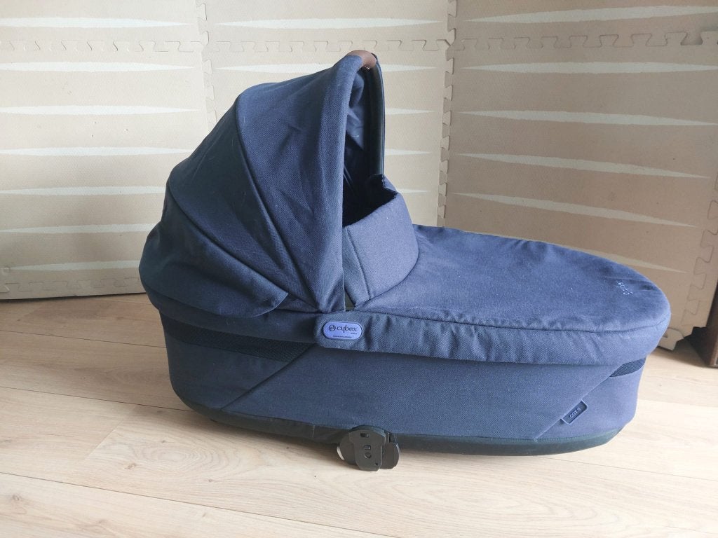 Cybex Balios S Lux reiswieg / travel cot blauw / ocean blue, Ophalen of Verzenden, Zo goed als nieuw, Met reiswieg, Kinderwagen