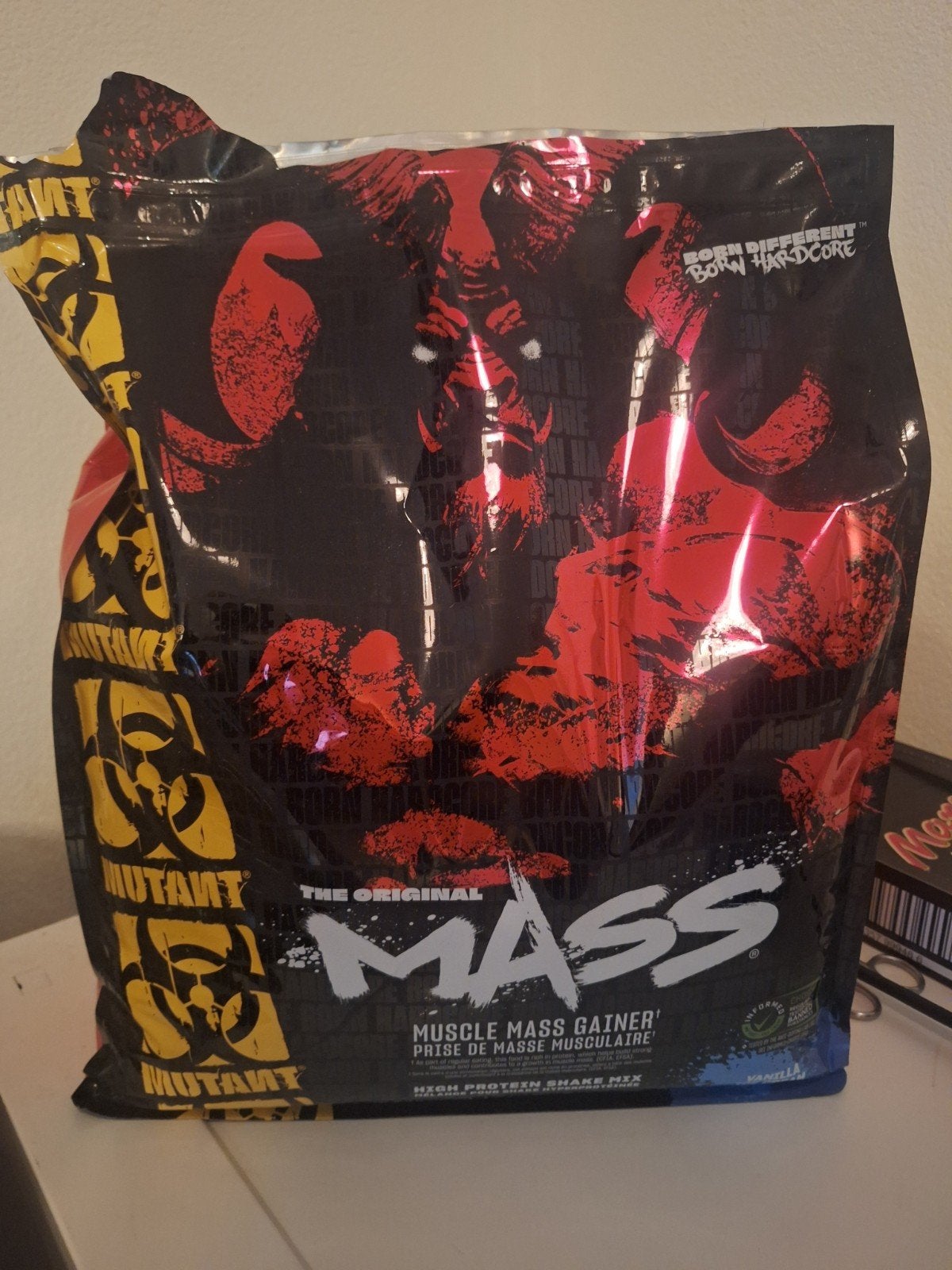 Mutant Mass Muscle Mass Gainer Vanilla Ice Cream - 6.8 KG, Ophalen of Verzenden, Nieuw, Benen, Stepbank