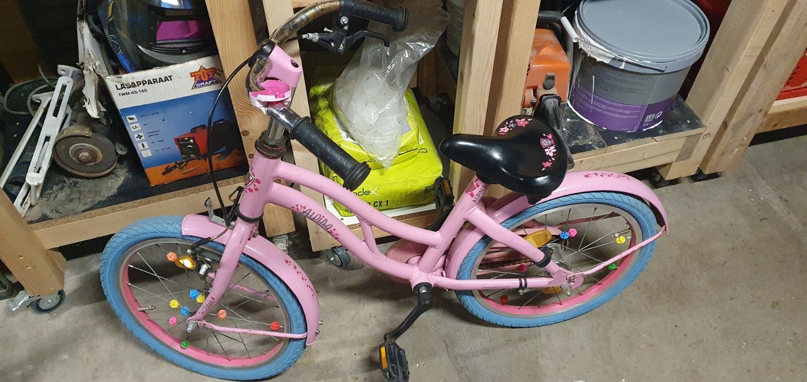 Alpina meisjesfiets, Ophalen, Gebruikt, Alpina