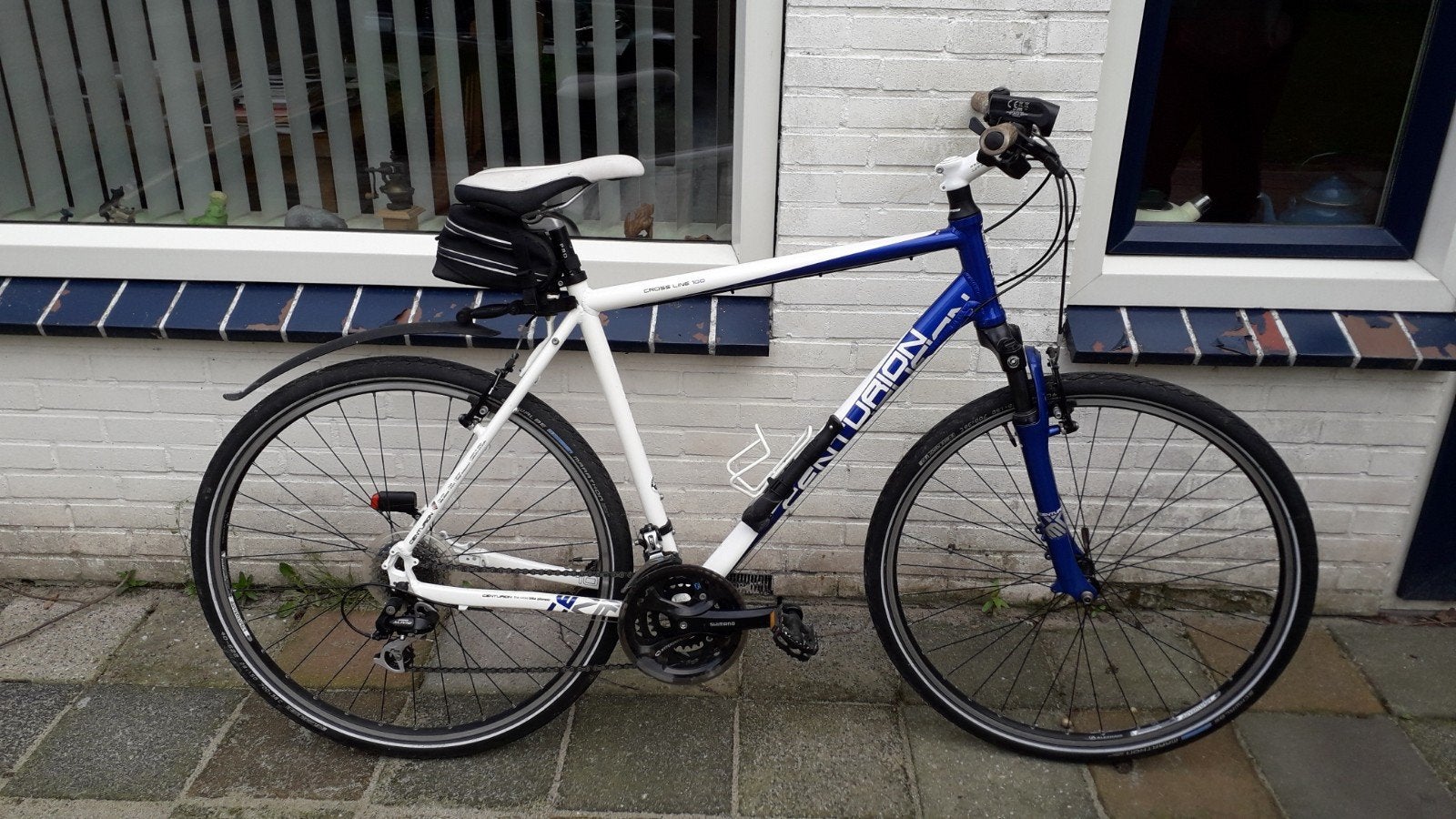 Hybride fiets centurion crossline 100, Fietsen en Brommers, Zo goed als nieuw, 57 tot 61 cm, Meer dan 20 versnellingen, Ophalen