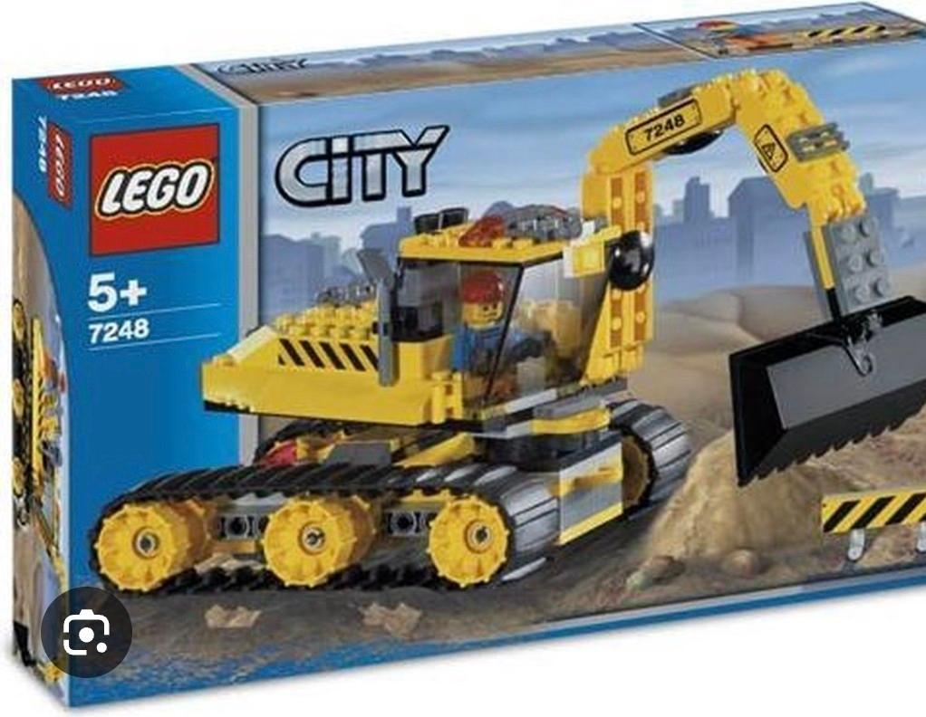 Lego kraan 7248, Ophalen of Verzenden, Gebruikt