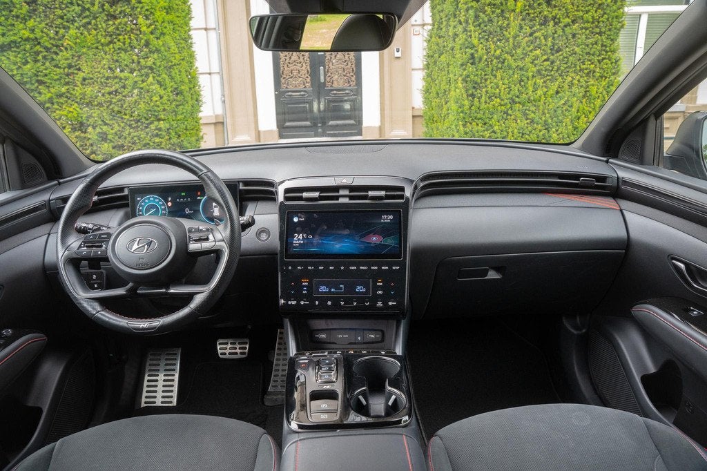 Hyundai Tucson 1.6 T-GDI PHEV N Line 4WD ADAPTIVE | KRELL AU, Auto's, Hyundai, Automaat, 1350 kg, 14 kWh, Gebruikt