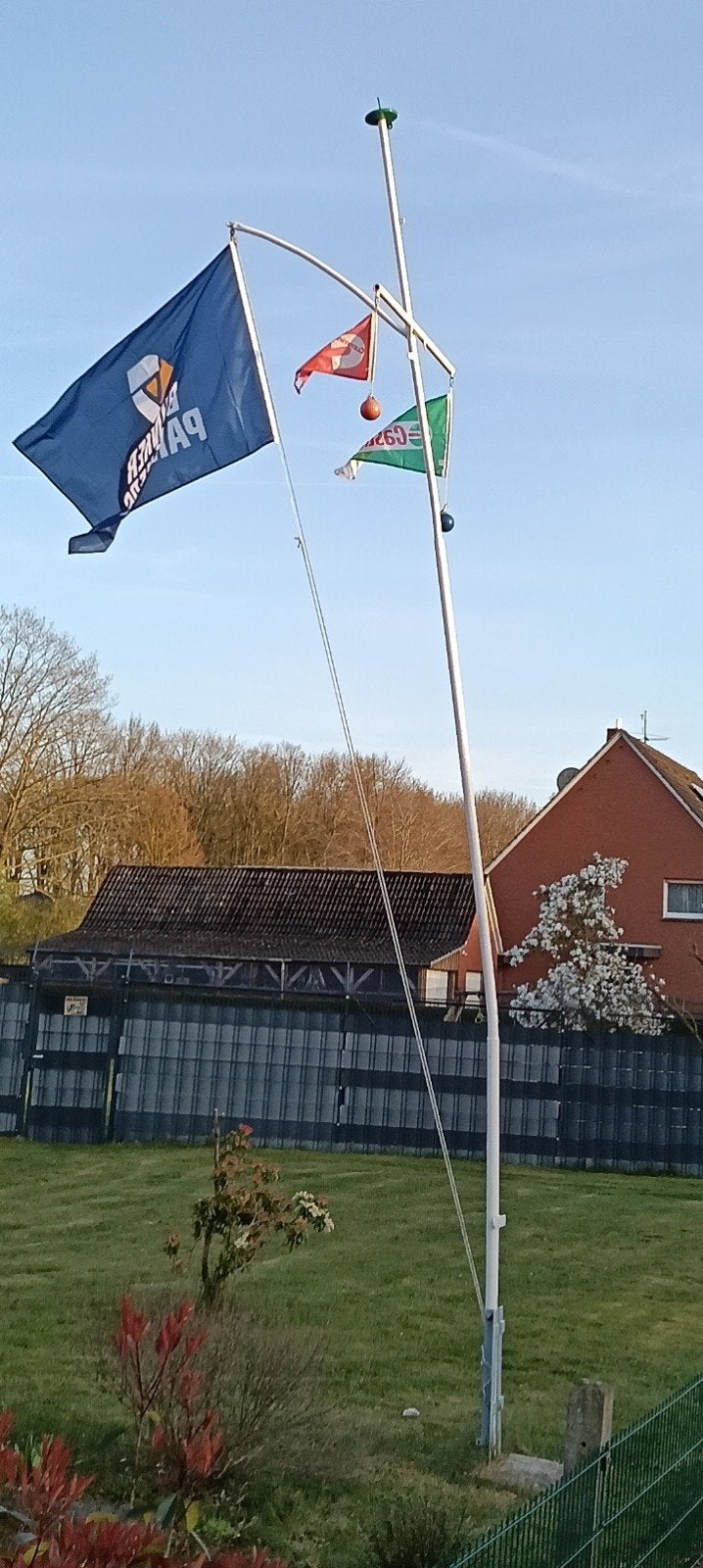 scheepsmast, Ophalen