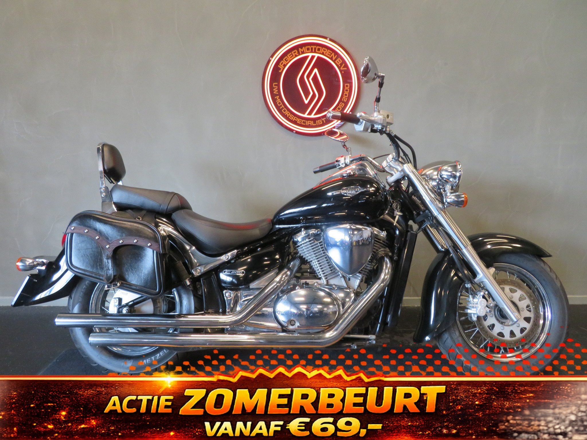 Suzuki VL 800 VOLUSIA FULL OPTION! (bj 2013), Bedrijf, Chopper