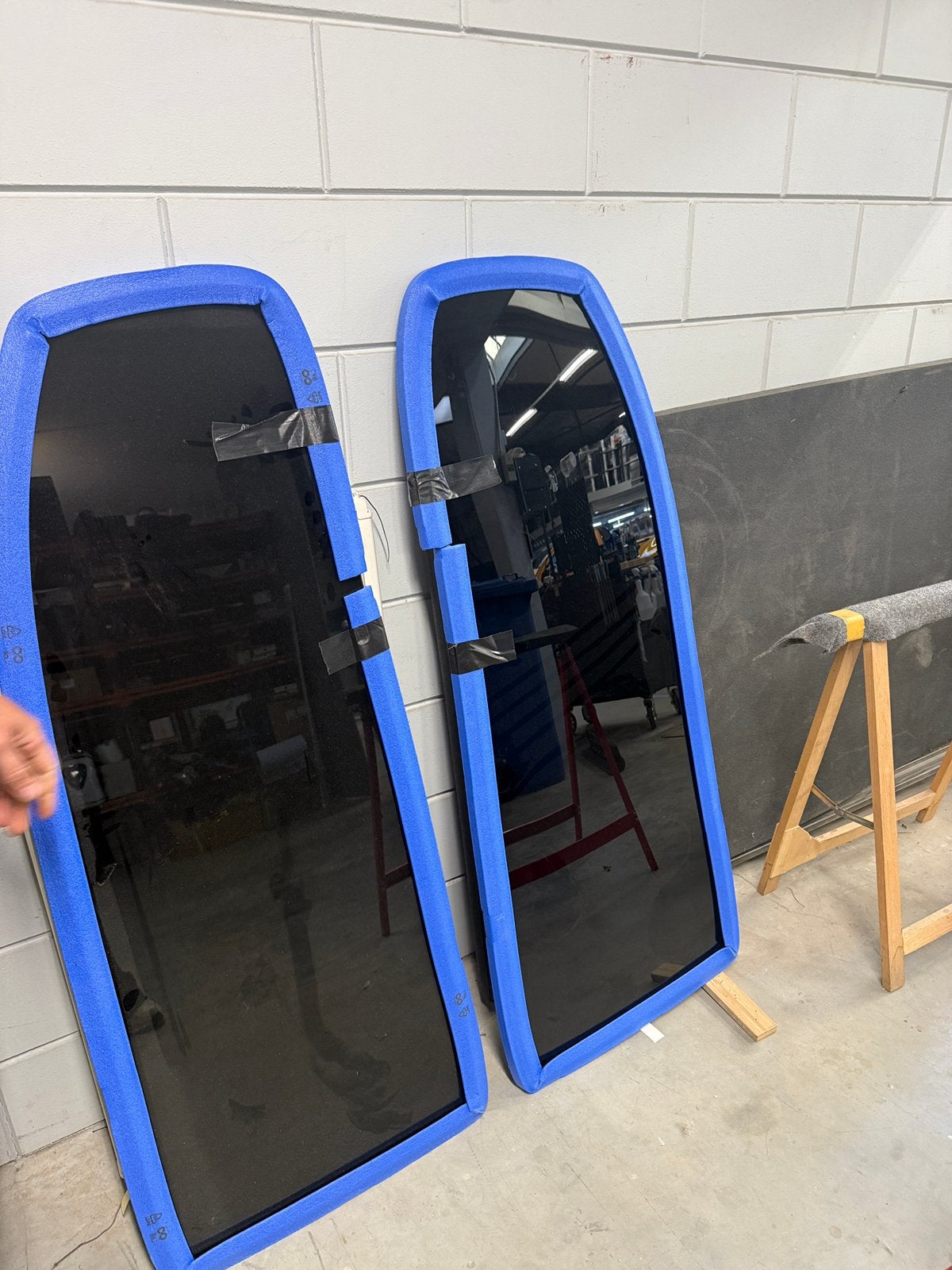 Glaslook panelen voor een Ford Custom V710, Ophalen, Nieuw, Ford