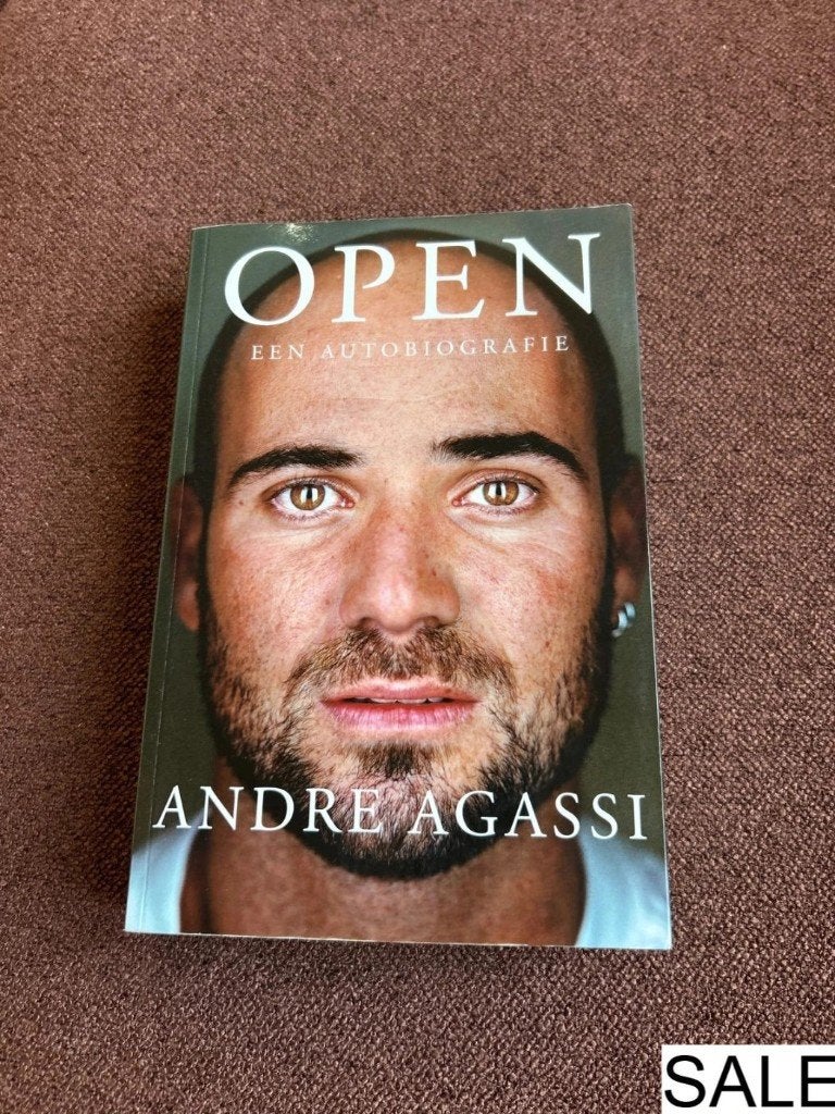 Open - autobiografie Andre Agassi, Ophalen of Verzenden, Zo goed als nieuw, Andre Agassi, Sport
