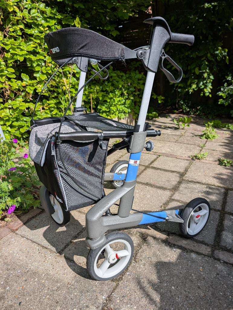 Rollator Topro Troja 5G, maat S, Ophalen, Opvouwbaar, Zo goed als nieuw