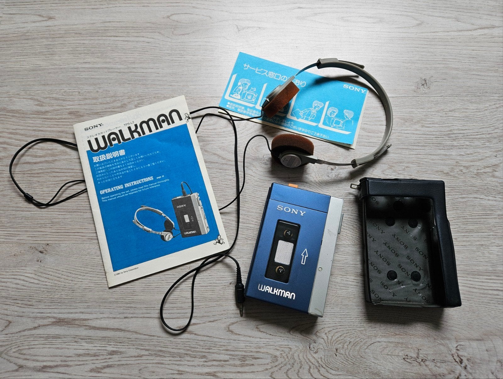 Sony walkman tps-L2 met originele koptelefoon mdr-3L2., Ophalen of Verzenden, Walkman
