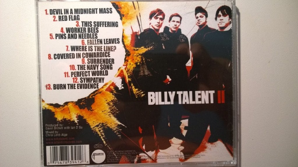 Billy Talent - Billy Talent II, Ophalen of Verzenden, Zo goed als nieuw, Poprock, Album