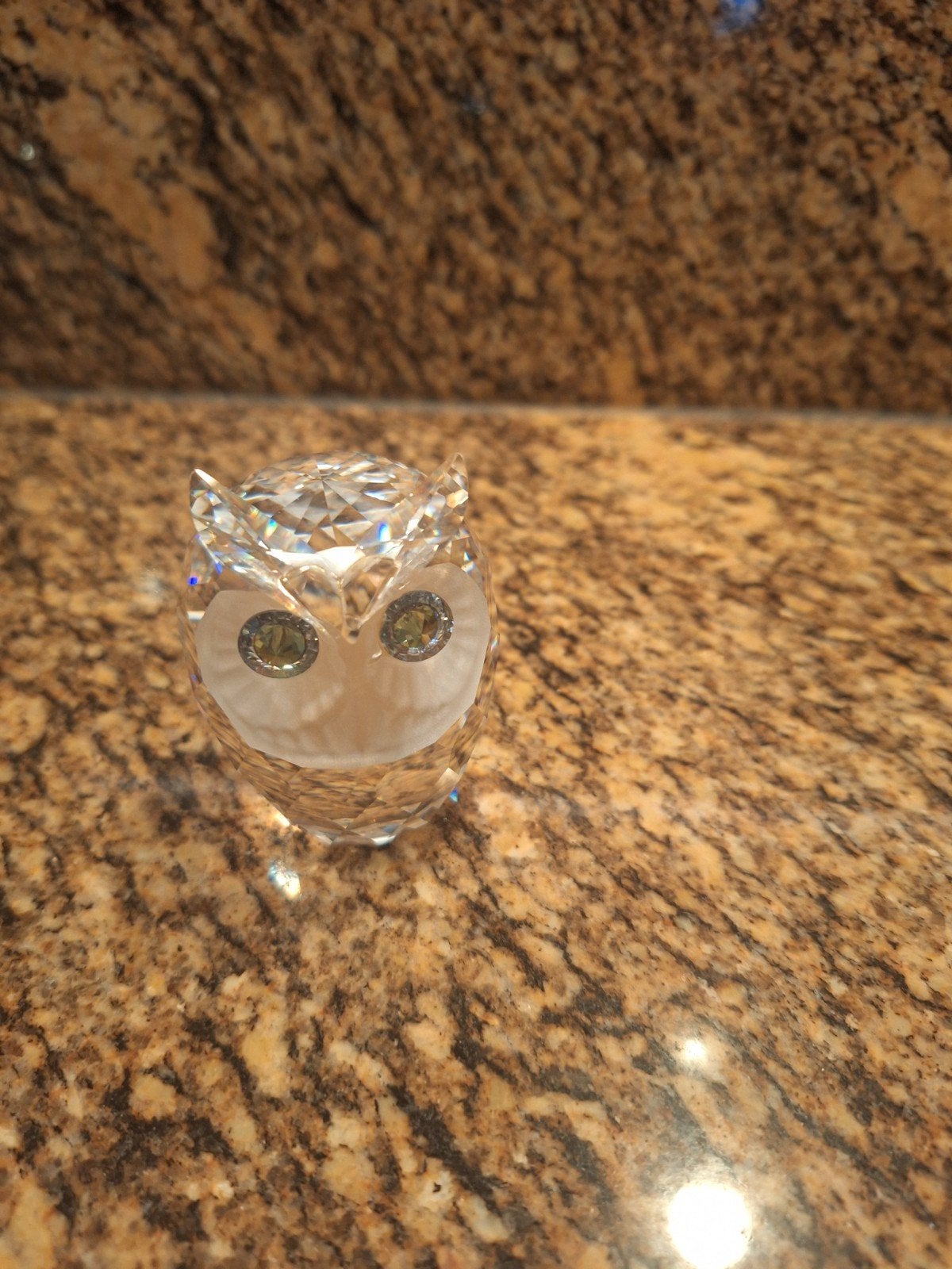 Swarovski Uil Kristal Figuur, Verzamelen, Ophalen of Verzenden, Zo goed als nieuw, Figuurtje