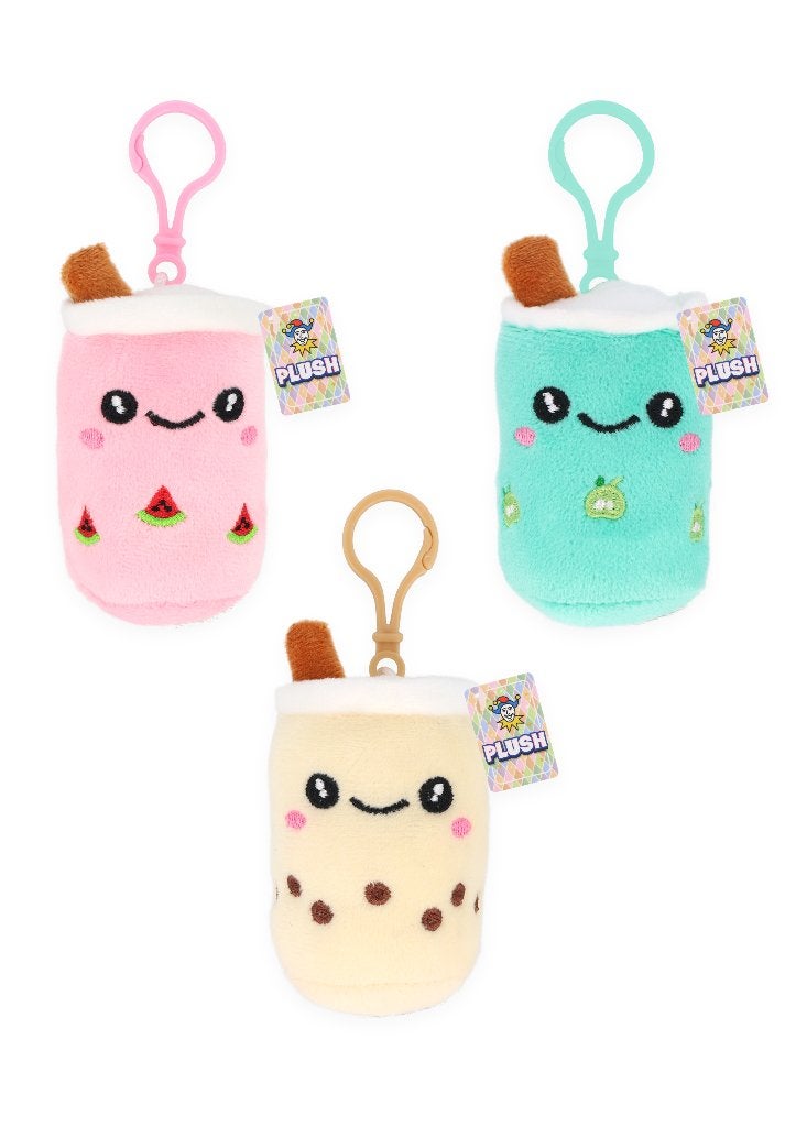 PARTIJ BUBBLE TEA KNUFFELS 8CM MET CLIP, ., Nieuw, Ophalen of Verzenden, ..
