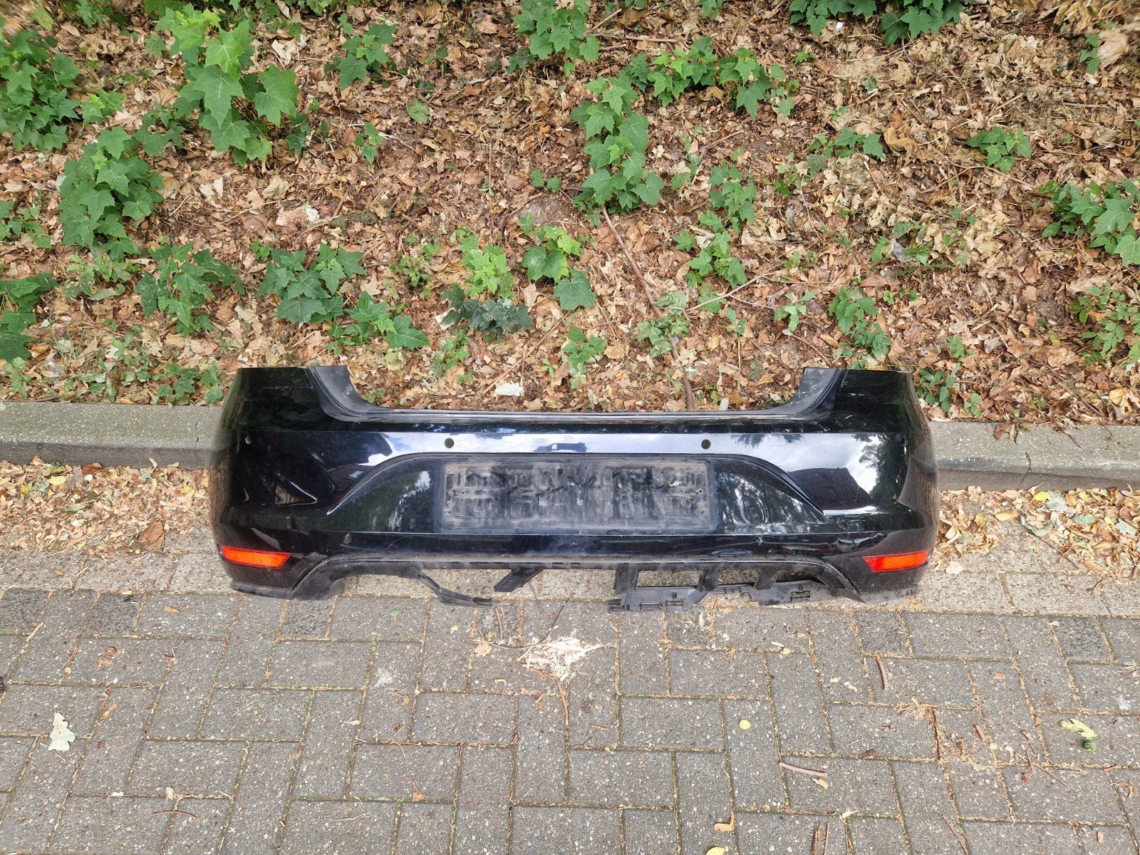 Polo 6c gti achterbumper 2015 model, Ophalen of Verzenden, Gebruikt, Achter, Bumper
