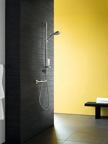 Hansgrohe Doucheset met Thermostatische Kraan, Ophalen, Zo goed als nieuw, Chroom, Douche