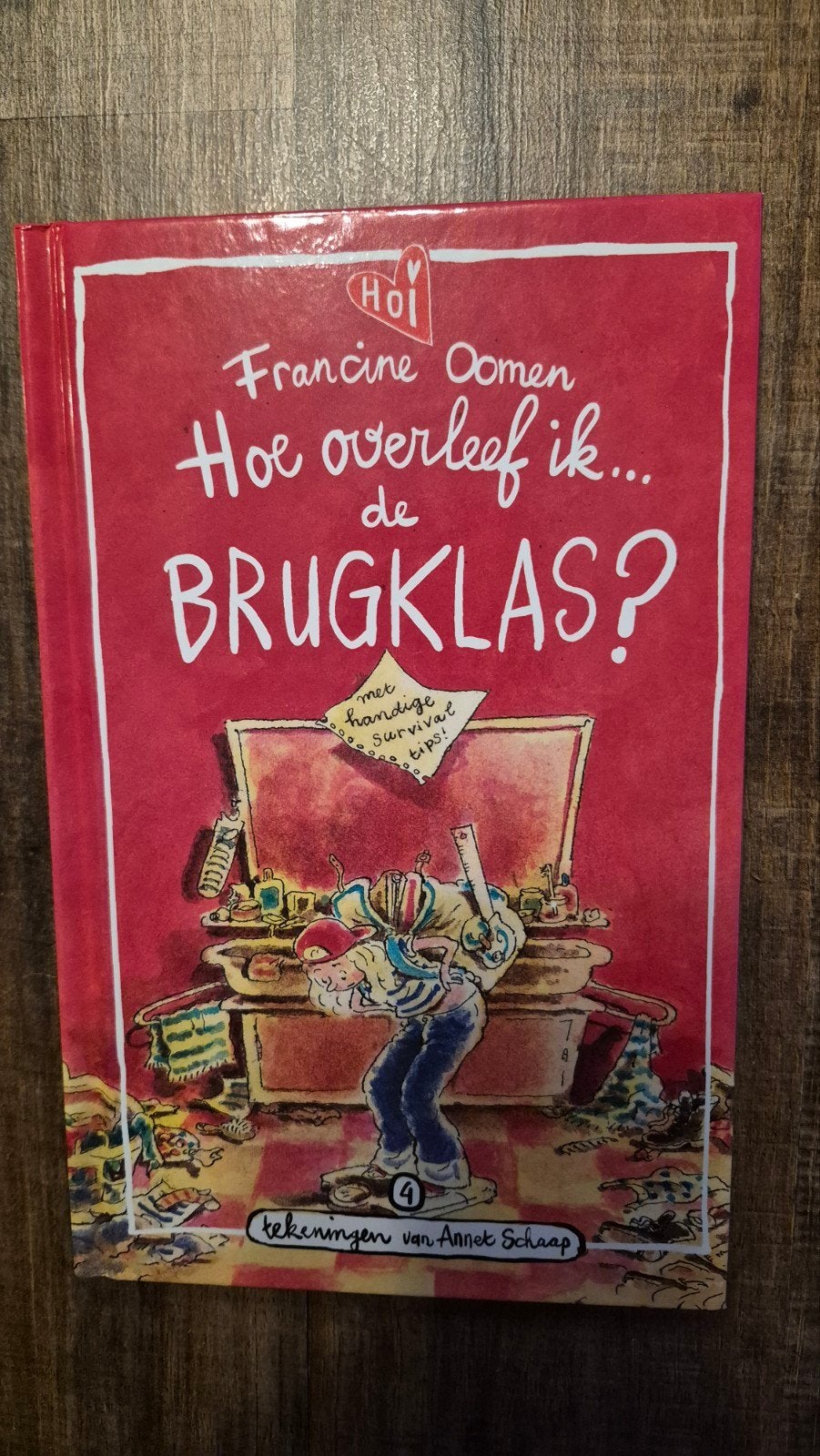 Francine Oomen - Hoe overleef ik de brugklas?, Ophalen of Verzenden, Zo goed als nieuw, Francine Oomen