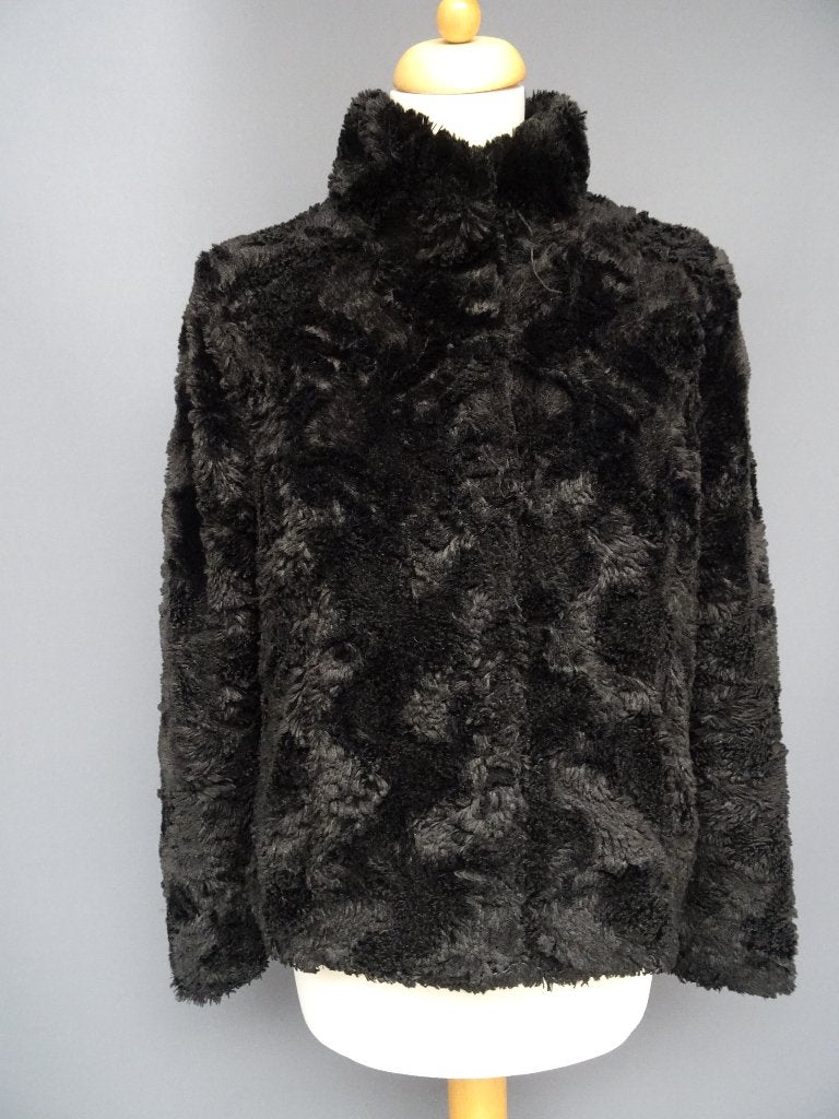 VERO MODA maat S, funfur bontjasje., Vero Moda, Zwart, Ophalen of Verzenden, Zo goed als nieuw