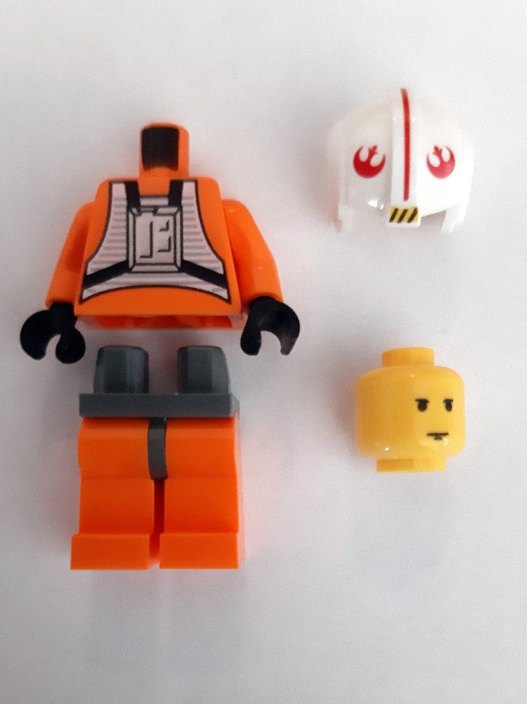 sw1024, Luke Skywalker (20th Anniversary Torso). NIEUW, Star Wars, Lego, Nieuw, Ophalen of Verzenden