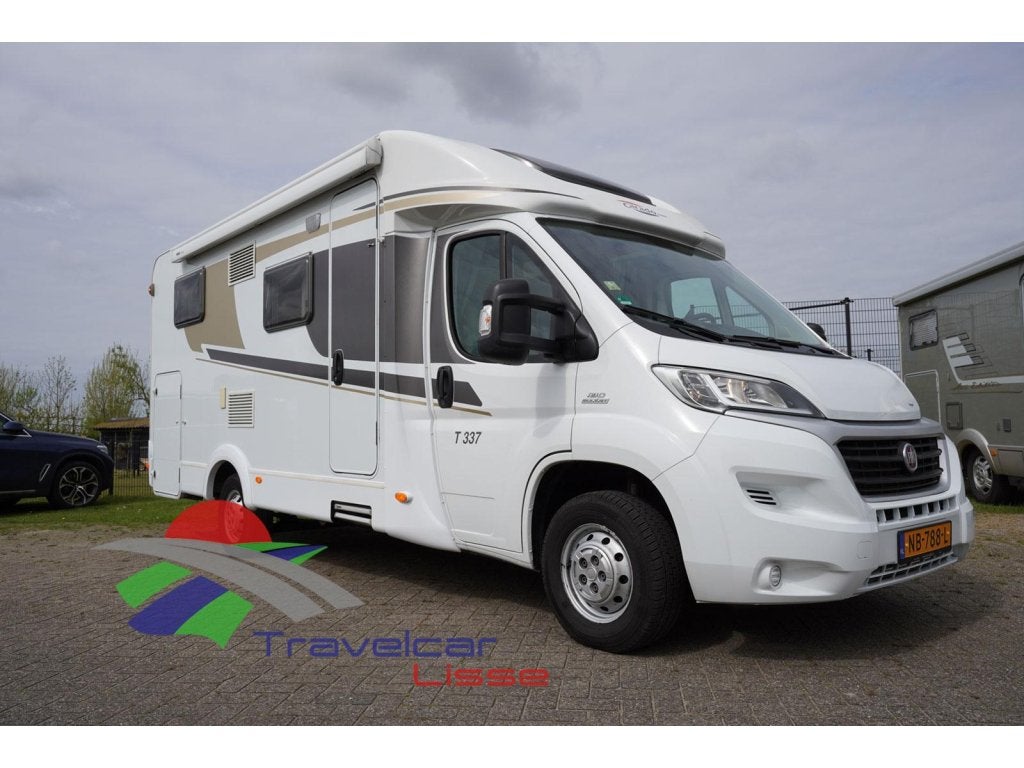 Carado T 337, Caravans en Kamperen, Chemisch toilet, Ringverwarming, Fiat, Tot en met 2