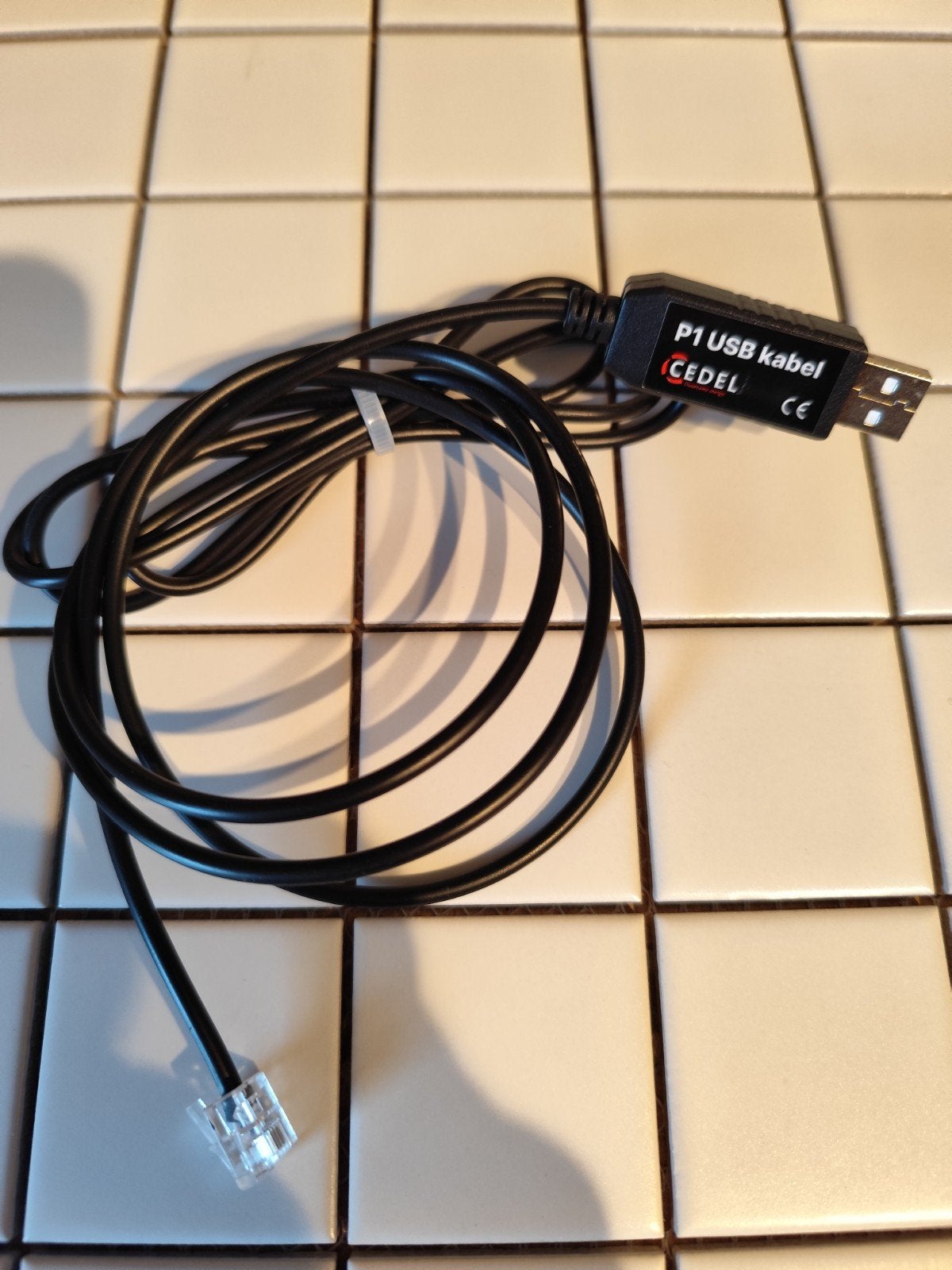P1 USB kabel, Ophalen of Verzenden, Minder dan 2 meter, Overige kabels