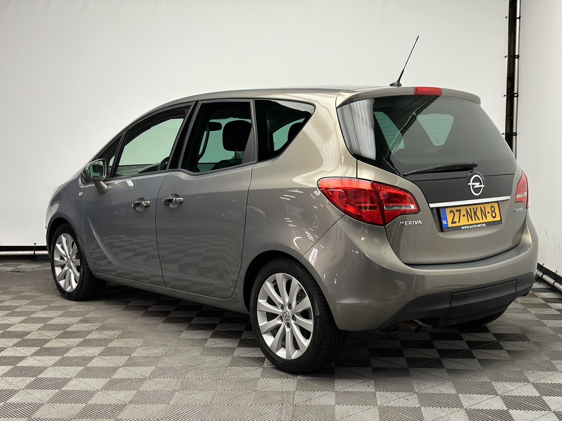 Opel Meriva 1.4 Turbo Cosmo ECC LM16" NL Auto (bj 2010), Auto's, Voorwielaandrijving, Euro 5, Gebruikt, 4 cilinders