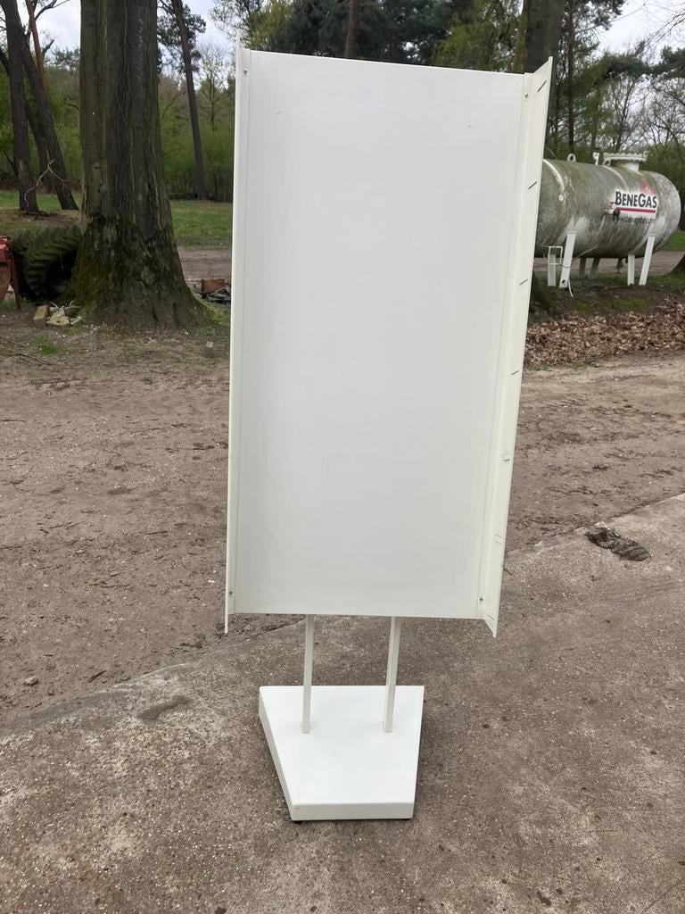 Buiten reclamebord 2 delig 180 hoog 65 breed, Ophalen