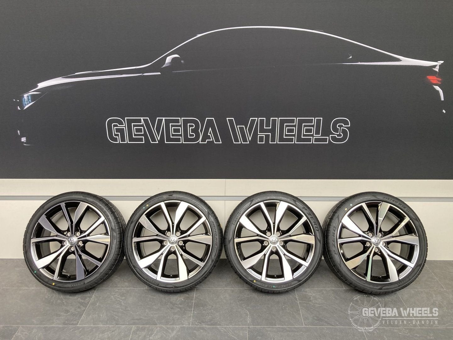 18” originele Volkswagen Polo 2G0 Misano velgen banden 5x100, 18 inch, -, -, Banden en Velgen