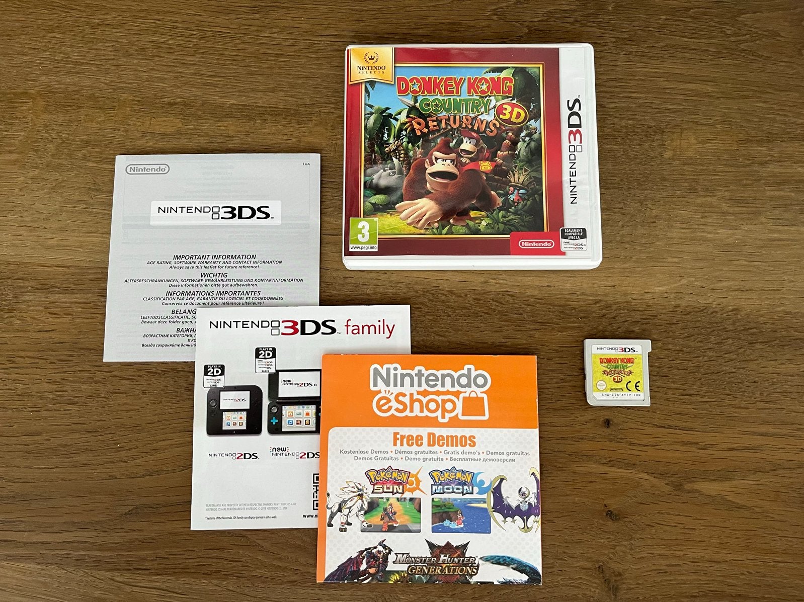 Donkey Kong Country Returns 3D - Nintendo 3DS, Spelcomputers en Games, Games | Nintendo 2DS en 3DS, 1 speler, Ophalen of Verzenden