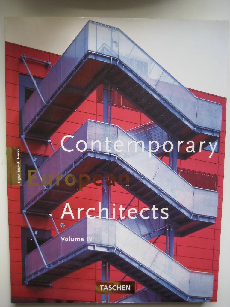 Nieuw: Contemporary European architects. Volume IV, Ophalen, Nieuw, Architecten, Taschen
