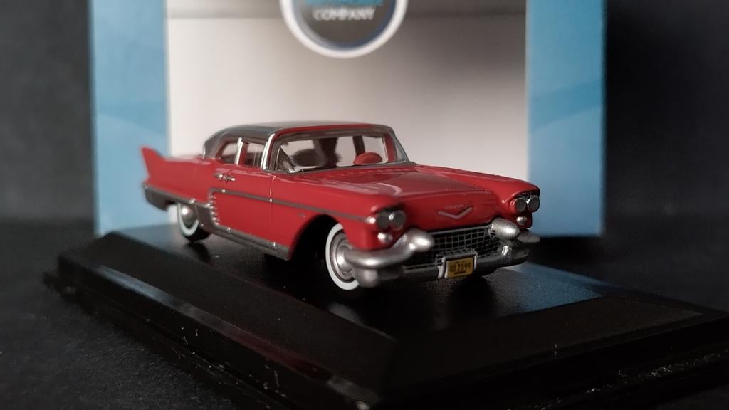 Cadillac Eldorado Brougham 1957 Red 1:87 Oxford Diecast Pol, Overige merken, Auto, Verzenden, Nieuw