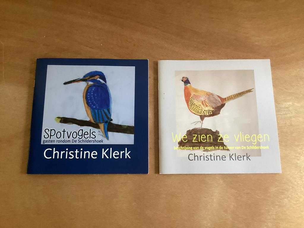 Spotvogels & We zien ze vliegen - Christine Klerk, Ophalen of Verzenden, Zo goed als nieuw