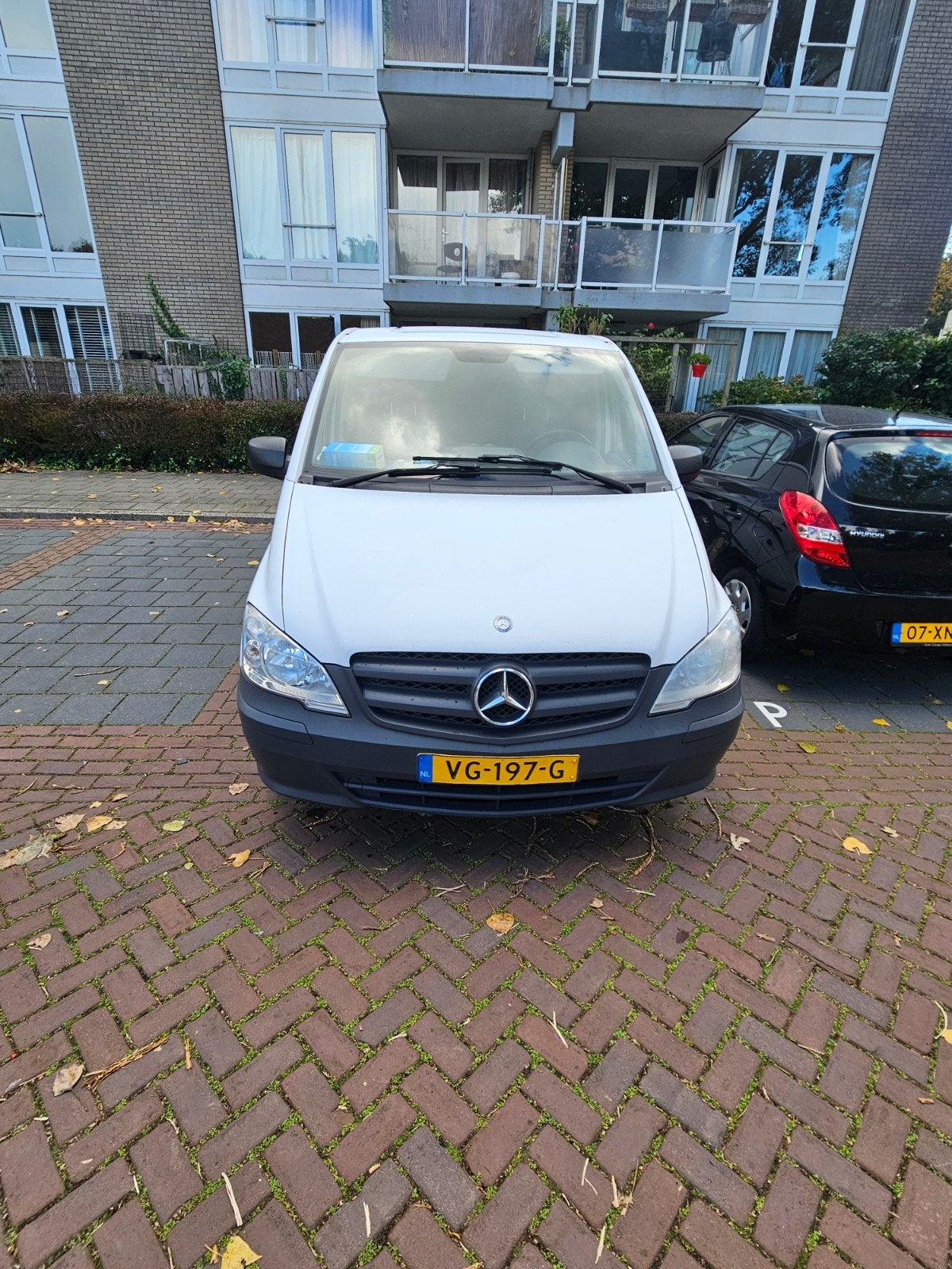 Mercedes-Benz Vito 2.1 CDI 70KW BV 2013, Auto's, Euro 5, Stof, Zwart, Wit