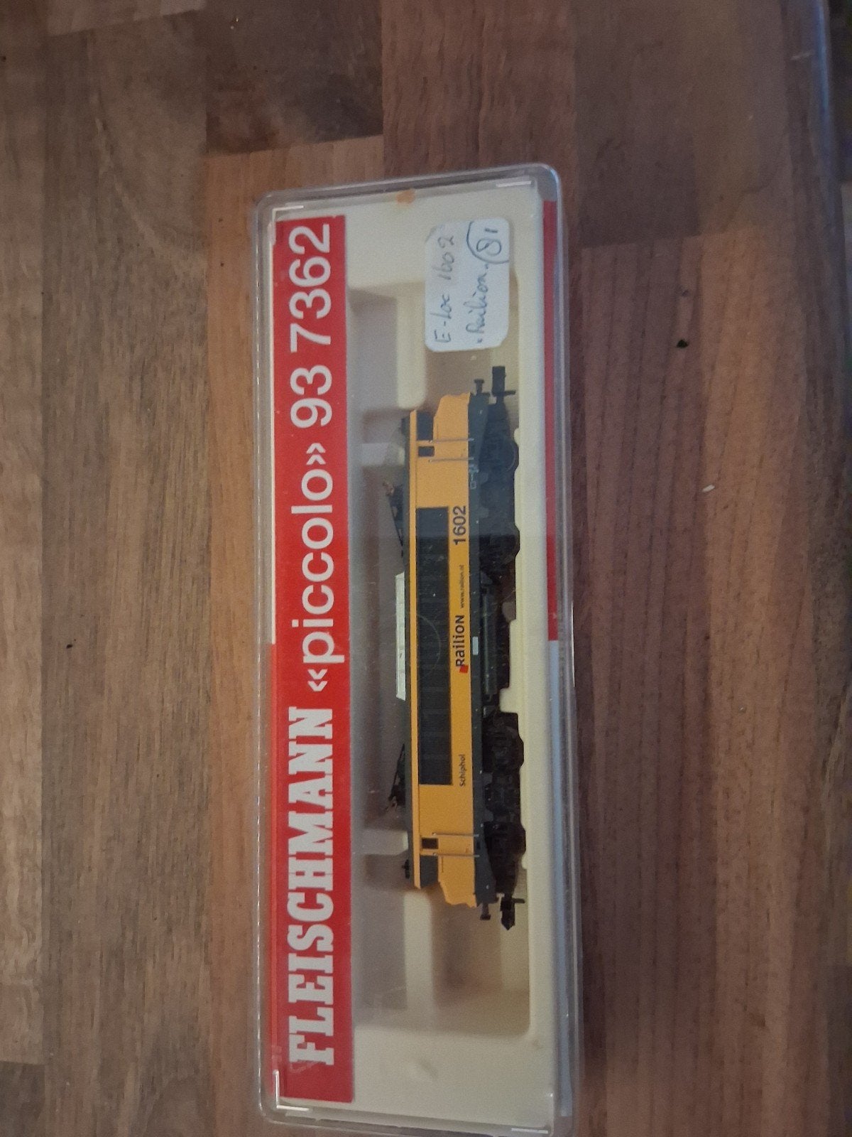 Fleischmann Piccolo NS 1602 Locomotief - Zo goed als nieuw, Fleischmann, Ophalen of Verzenden, Gelijkstroom, Locomotief
