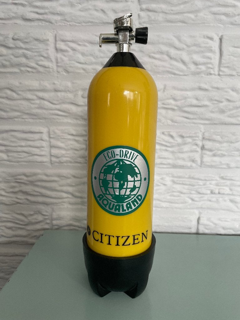 Citizen Promaster Aqualand Duikfles Verpakking -Compleet, Verzenden, Zo goed als nieuw, Staal, Citizen