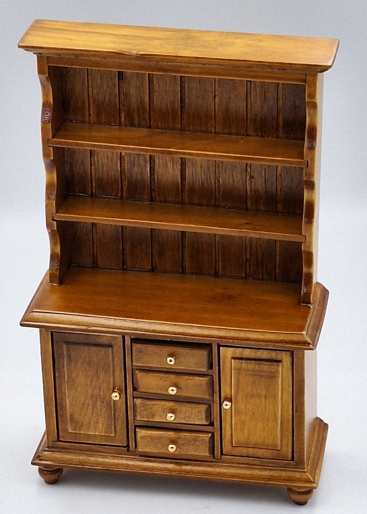 Keukenkast van hout voor het poppenhuis, Ophalen of Verzenden, Zo goed als nieuw, Poppenhuis