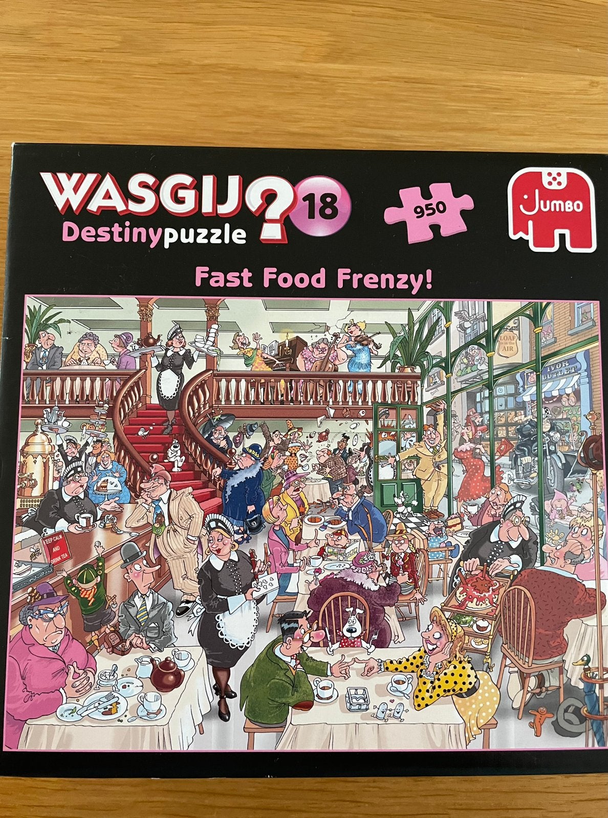 Wasgij puzzel - 950 stukjes, Ophalen, 500 t/m 1500 stukjes, Gebruikt