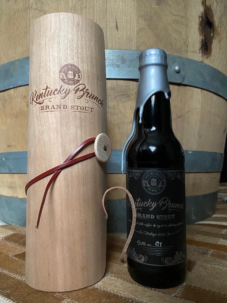 Toppling Goliath - Kentucky Brunch Brand Stout 2021, Verzamelen, Biermerken, Ophalen of Verzenden, Nieuw, Flesje(s), Overige merken
