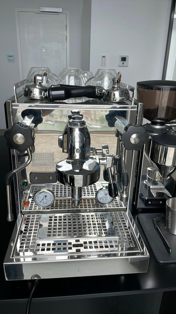 Profitec Pro 700 Espresso Apparaat - Zo goed als nieuw, Witgoed en Apparatuur, Koffiezetapparaten, Ophalen, Afneembaar waterreservoir