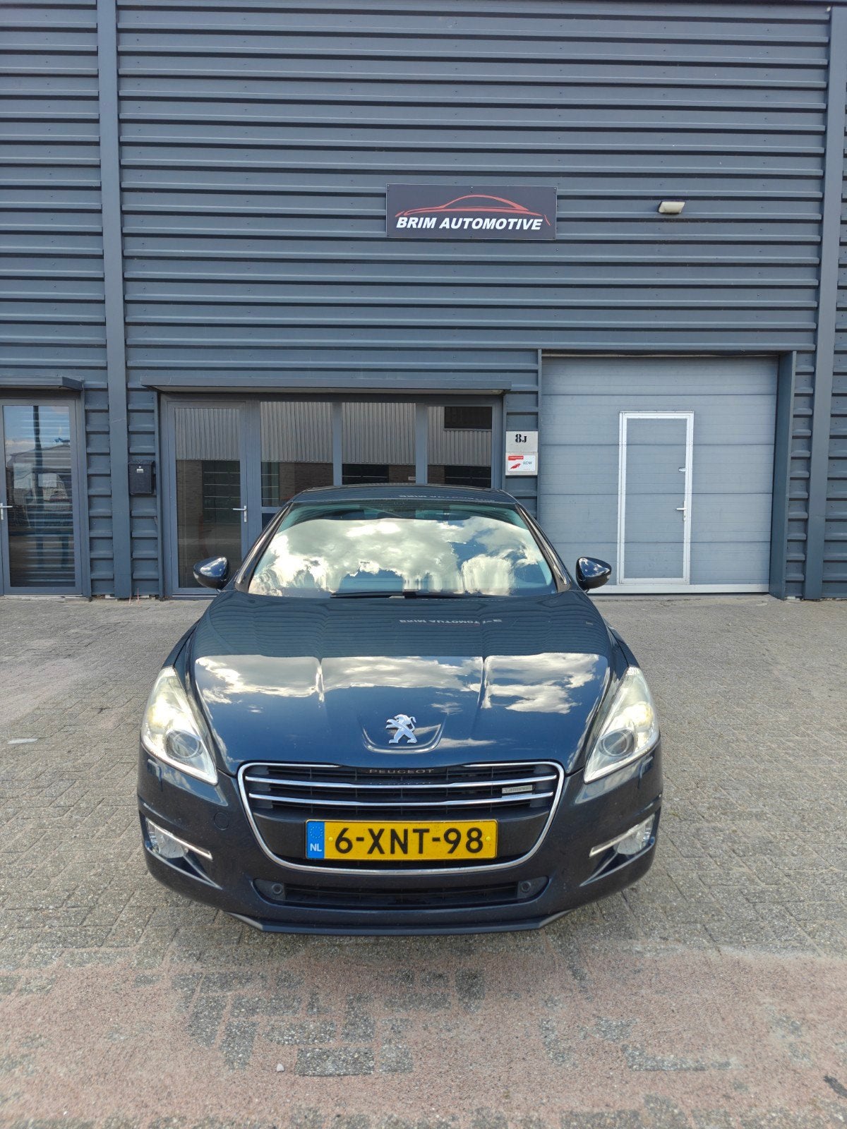 Peugeot 508 2.0 HDI 120KW Hybrid4 AUT 2014 Blauw, Leder en Stof, 163 pk, Origineel Nederlands, Bedrijf