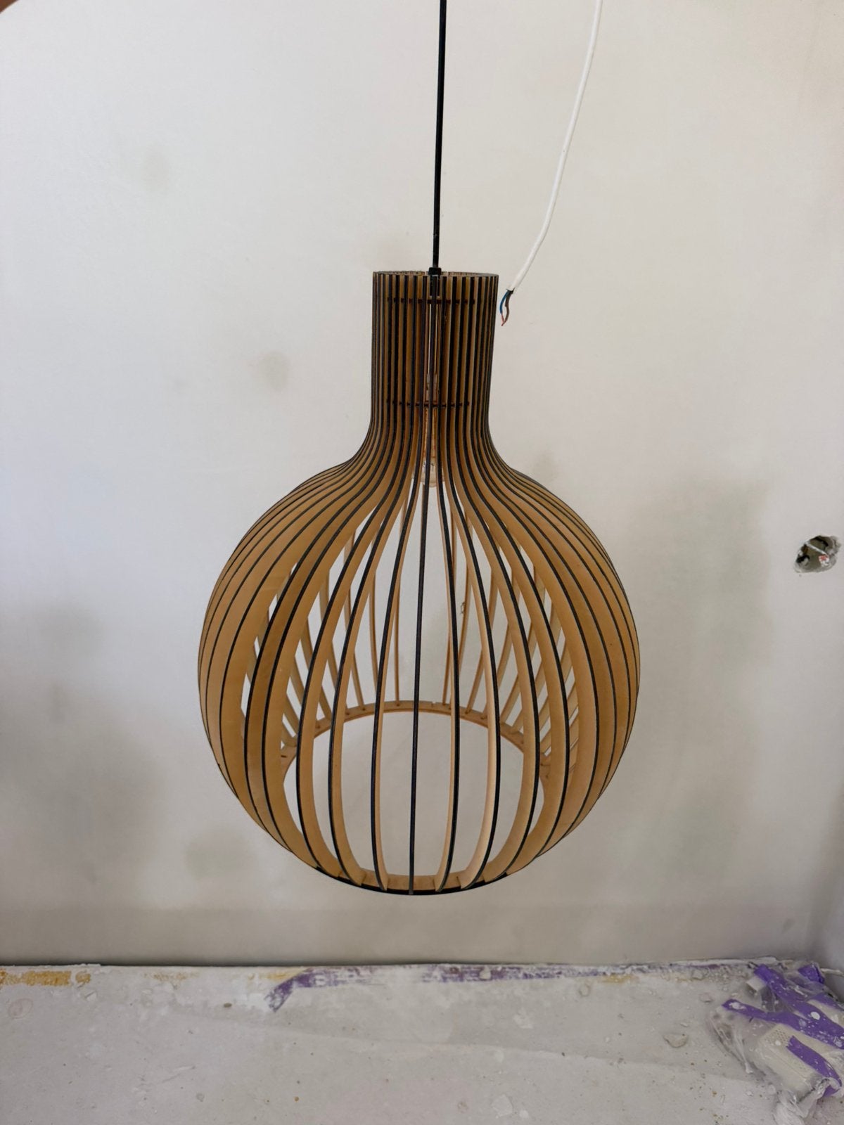 2 Scandinavische Lampen, Ophalen of Verzenden, Zo goed als nieuw