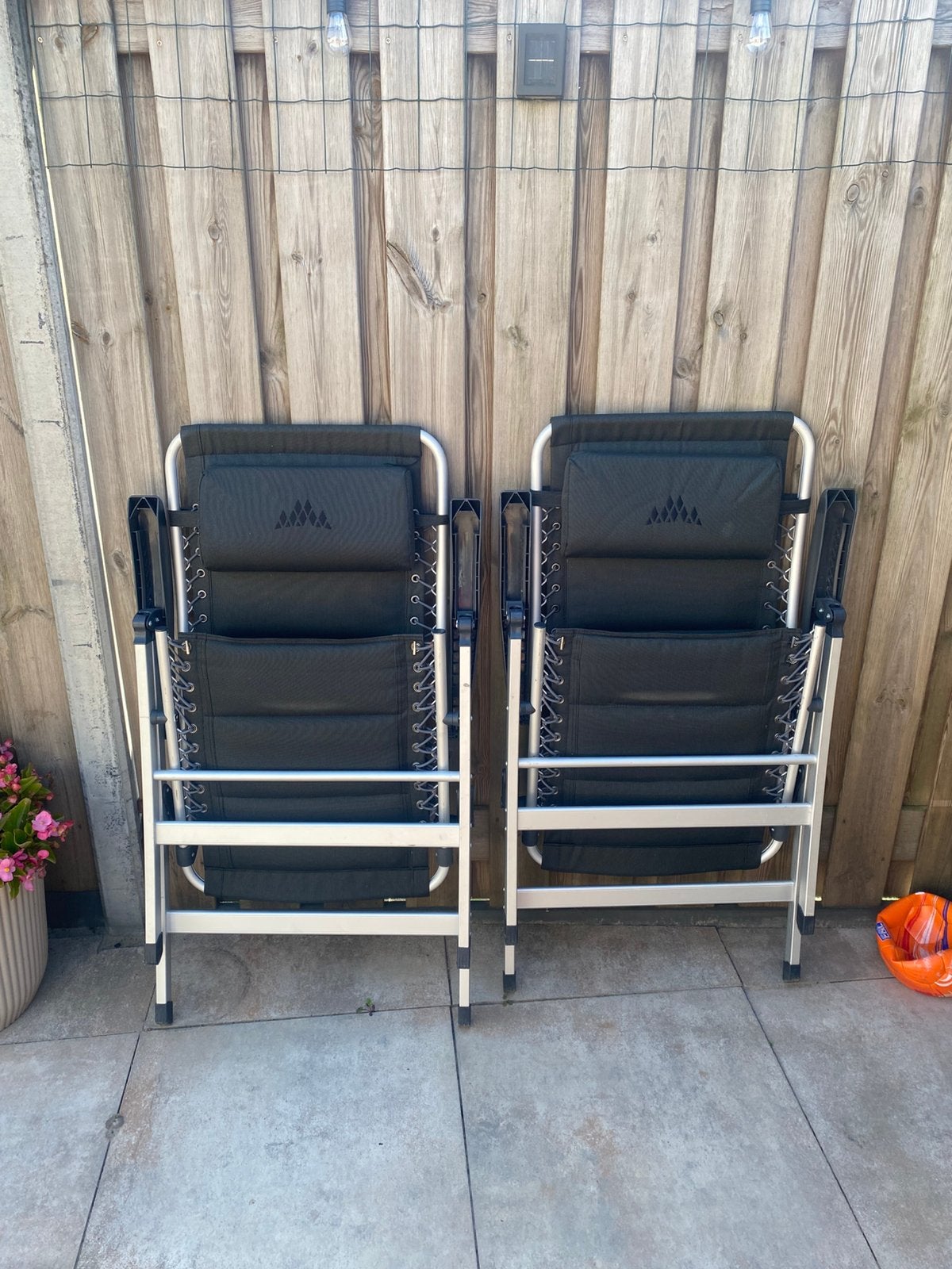 2 x obelink standenstoel, Ophalen, Gebruikt, Campingstoel