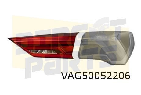 Audi Q3 (1/19-) achterlicht Rechts binnen (Dyn. knipperlicht