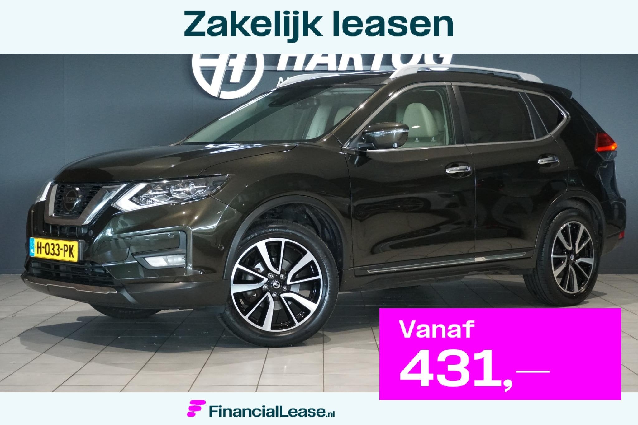 Nissan X-Trail 1.3 DIG-T Tekna + PANO / LEDER / 360 CAMERA /, 15 km/l, Gebruikt, 4 cilinders, Bedrijf