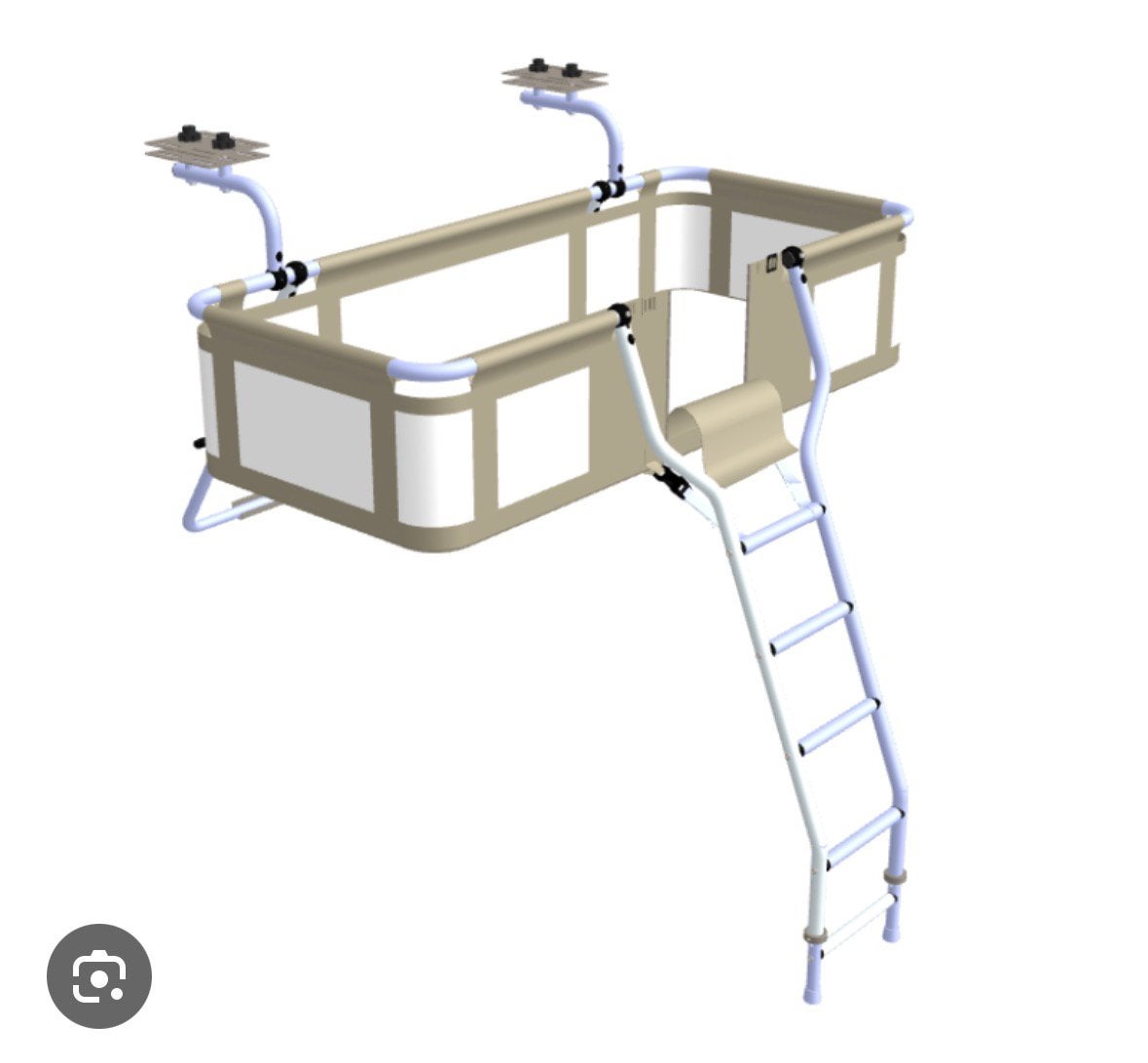 Uwis hoogslaper / caravan bed, Caravans en Kamperen, Ophalen, Nieuw