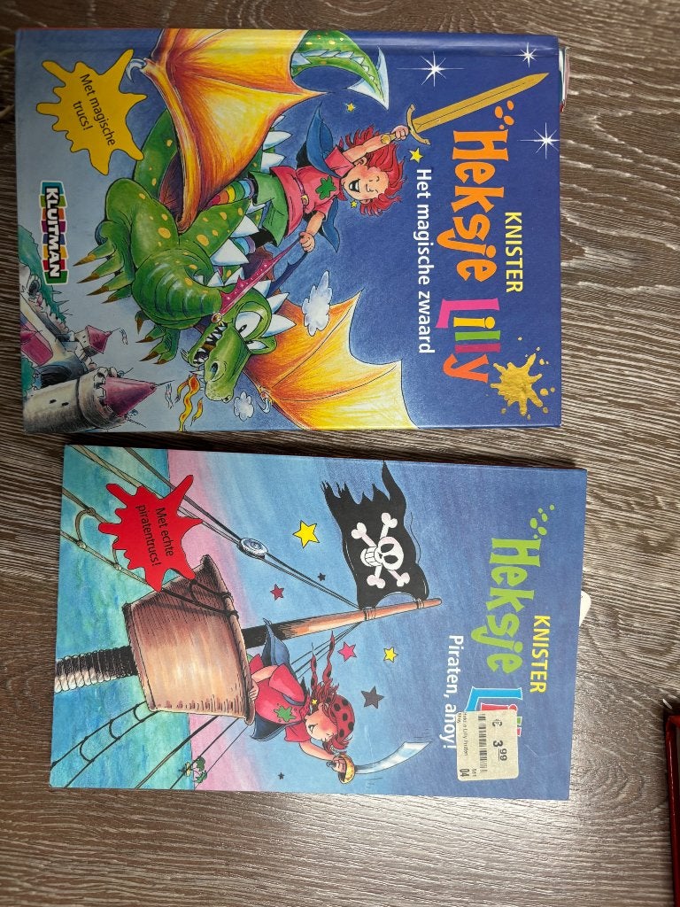 2 boekjes heksje lily, Ophalen, Nieuw, Fictie algemeen
