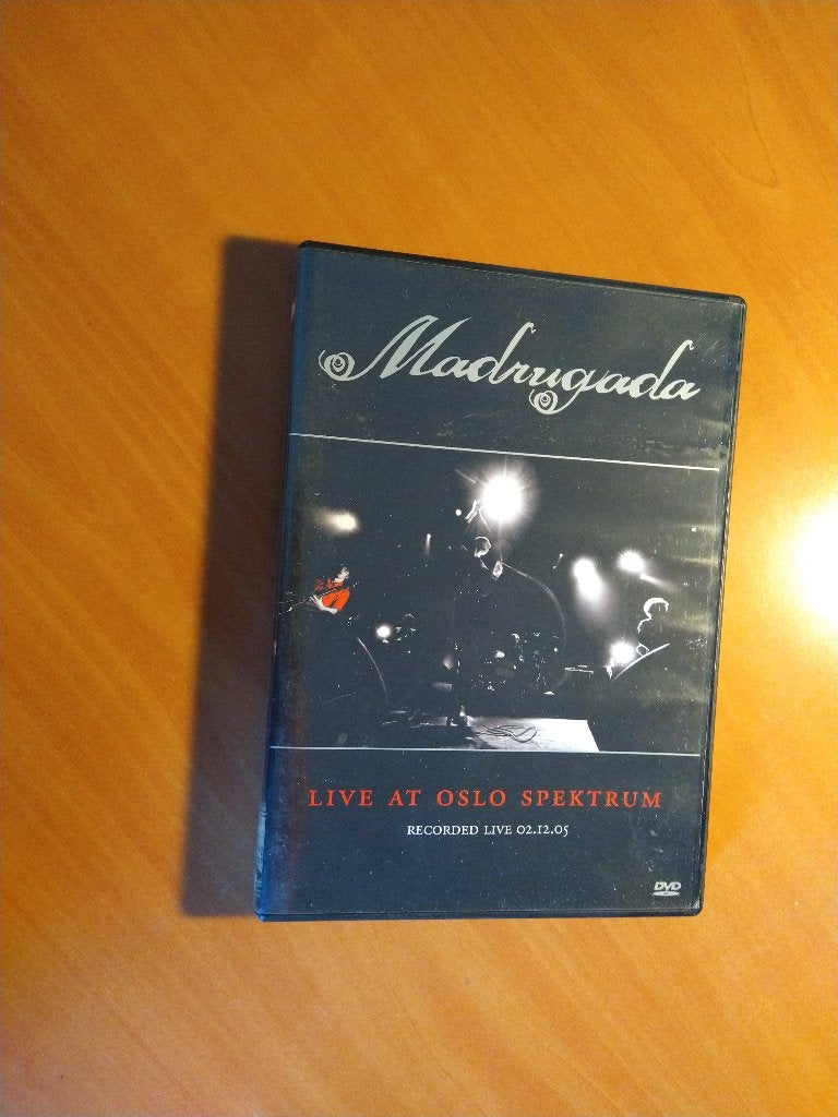 DVD Madrugada. Live at Oslo Spektrum, Alle leeftijden, Ophalen of Verzenden, Zo goed als nieuw