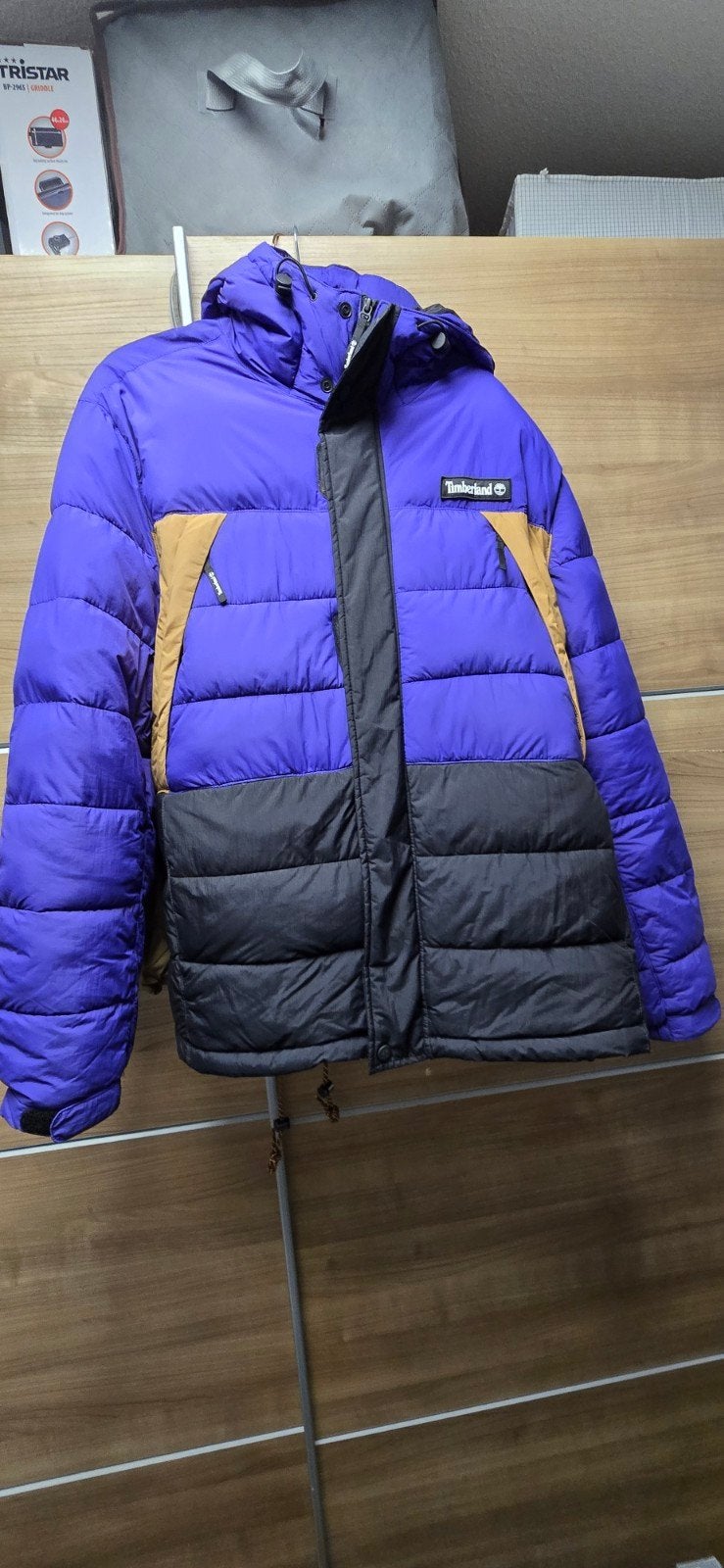 Timberland winterjas XXL - Zo goed als nieuw, Timberland, Paars, Overige maten, Ophalen of Verzenden