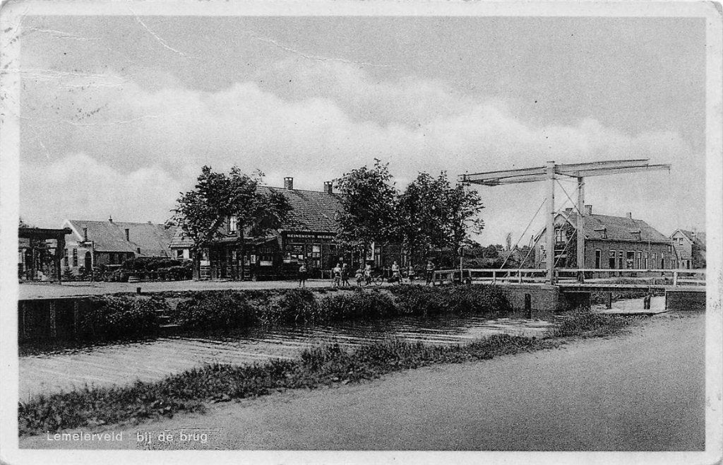 702-104-021 Lemelerveld Bij De Brug, Verzenden, Voor 1920, Overijssel