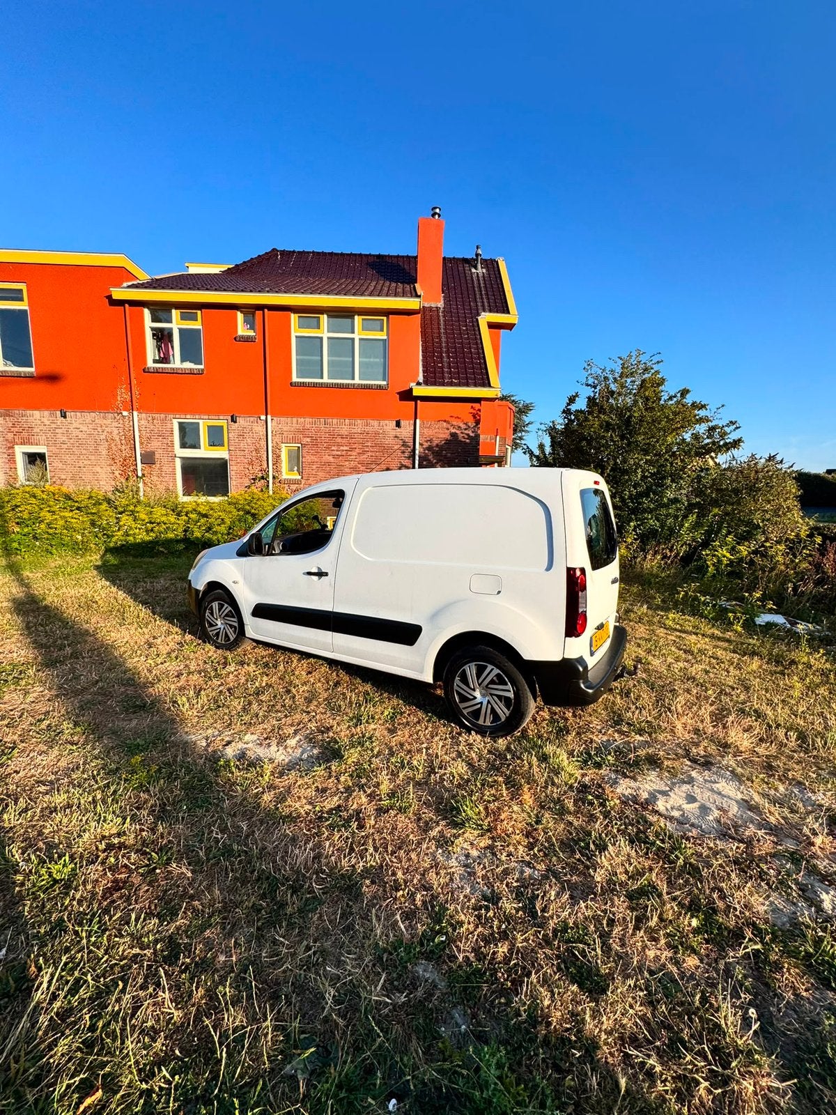 Citroën Berlingo 1.6 HDI 66KW 2012, Auto's, Bestelauto's, Euro 5, Stof, Zwart, Citroën